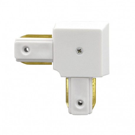 Nurgaga 90 kraadi valge ühefaasilise siiniga ühendus 230v