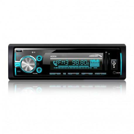 Audiocore AC9720 B MP3/WMA/USB/RDS/SD ISO Bluetooth mitmevärviline raadio