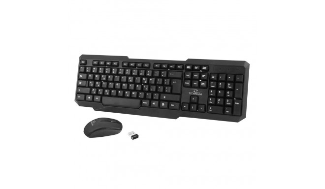 TK108 Titanum juhtmevaba 2.4ghz usb memphis komplekt