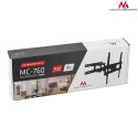 Uchwyt do telewizora lub monitora Maclean, uniwersalny, max VESA 400x400, 26-55", 30kg, czarny, MC-7
