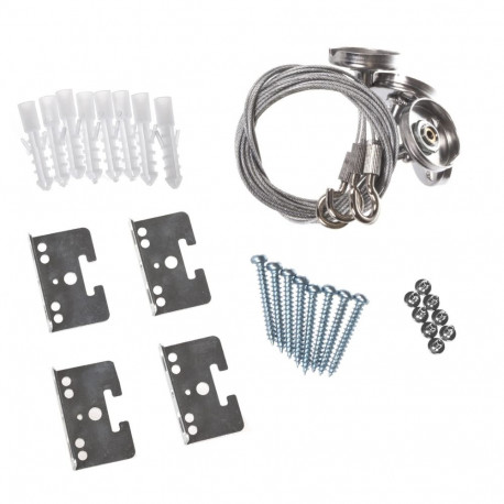 Linki do montażu panelu led sufitowego Led4U LD159 -zestaw pasuje do 600*600,300*300, 300*600,300*12