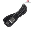 Ładowarka samochodowa max4,8A 2xUSB Maclean Energy MCE157 Qualcomm Quick Charge QC 3.0 plus kabel 1.