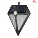 Lampa LED Maclean, Solarna, Ścienna, Z czujnikiem ruchu, 6 LED, 2x solar, MCE168