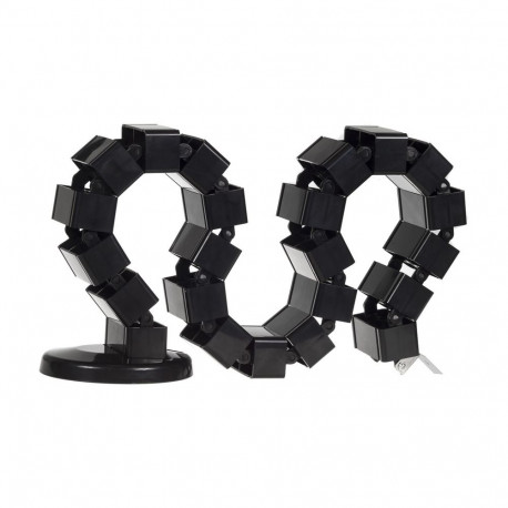 Organizator / kaablite maskownica Maclean, lauapealne, reguleeritava pikkusega, must, MC-727 B