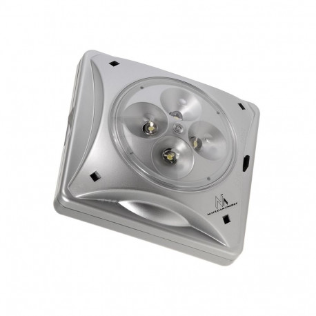 Lampa 4LED Maclean, päikesepatareiga, päikesevarju valgusti, MCE124