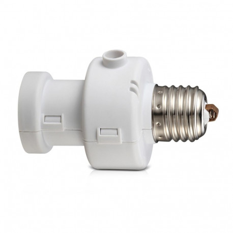 Pirnipesa Maclean, E27, max. 100W, hämaruseanduriga, taimer, valge, MCE21W