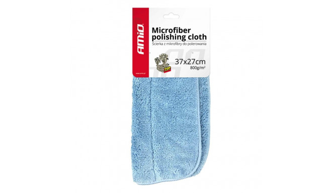Mikrokiust auto poleerimisrätik 37x27 cm 800g/m2 amio-01620