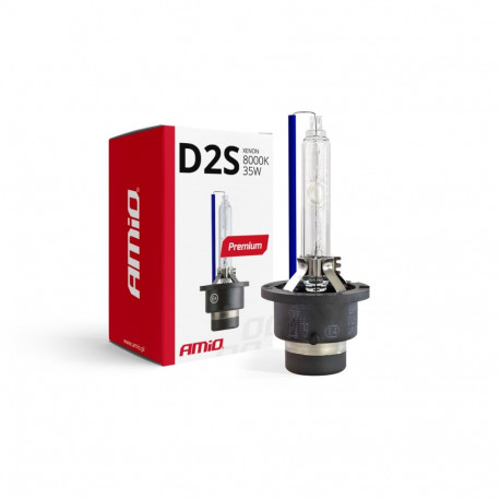 Żarówka ksenonowa żarnik xenon d2s 8000k amio premium amio-01977