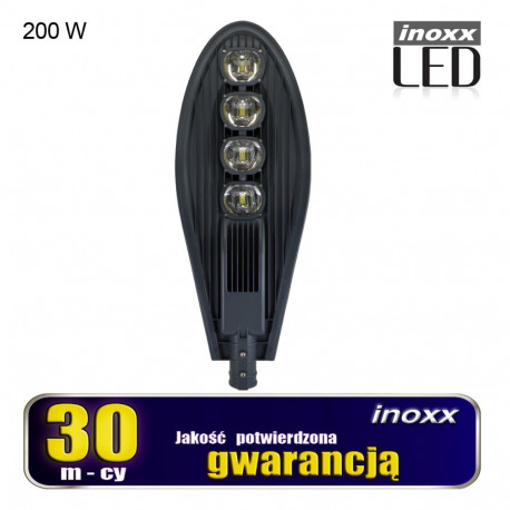 Lampa przemysłowa led latarnia uliczna 200w ip65 20 000 lm zimna 6000k