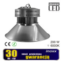 Lampa przemysłowa led 200w high bay cob 6000k zimna 18 000lm