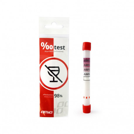 ühekordne alkoholi sisalduse test alkomaat amio-01160