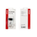 Ładowarka samochodowa 3x usb biała pch-03 amio-01027