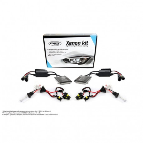 01911 S1068 Canbus H7M (metall) 8000K komplekt