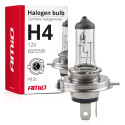 Żarówka halogenowa h4 12v 60/55w filtr uv (e4) amio-01268