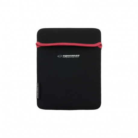 ET172R Etui neopren na tablet 9.7 czarno - czerwone Esperanza