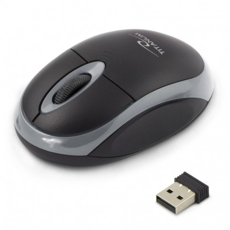 TM116E juhtmevaba 2.4GHz 3D optiline USB Vulture must-hall hiir