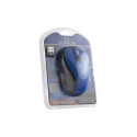 TM114B Mysz bezprzewodowa 2.4GHz 3D optyczna USB Rainbow niebieska