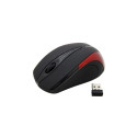 EM101R Mysz bezprzewodowa 2.4GHz 3D optyczna USB Antares czerwona