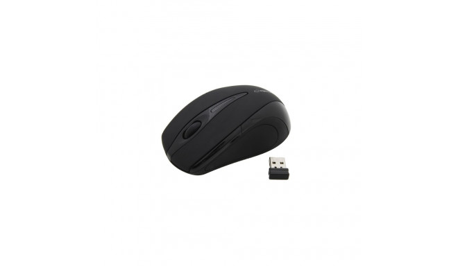 EM101K Mysz bezprzewodowa 2.4GHz 3D optyczna USB Antares czarna