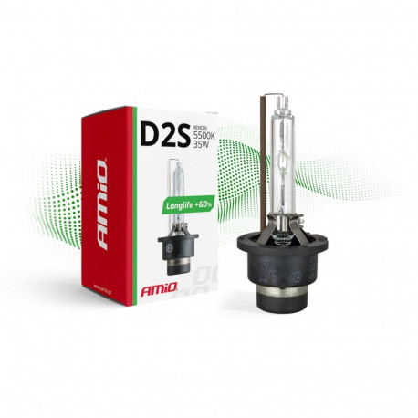 Żarówka ksenonowa żarnik xenon d2s 5500k amio long life amio-01974