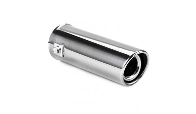 Końcówka tłumika wydechu stal nierdzewna mt 002 chrom amio-01302