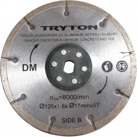 Tarcze diamentowe 125mm do pilarki dwutarczowej tpd860k