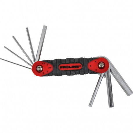 48368 kuuskantvõtmete komplekt 8 osa, 1.5-8mm, Proline