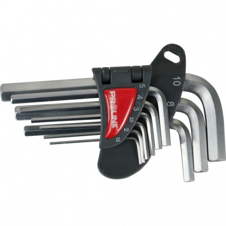 Klucze imbusowe kpl. szt.9 1.5-10mm cv proline