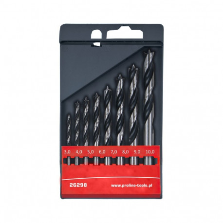 26295 puurpadrunid puidu jaoks 4.0-10.0mm komplekt 5 osa