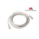 MCTV-654 Przewód, kabel patchcord UTP cat6 wtyk-wtyk 0,5 m szary Maclean