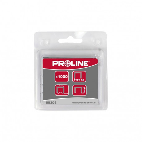 Zszywki typ a/53, 10mm, 11,3*0,7mm, 1000 szt, proline
