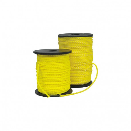 Sznurek murarski fi=1.7mm dł.50m żółty szpulka szt.1