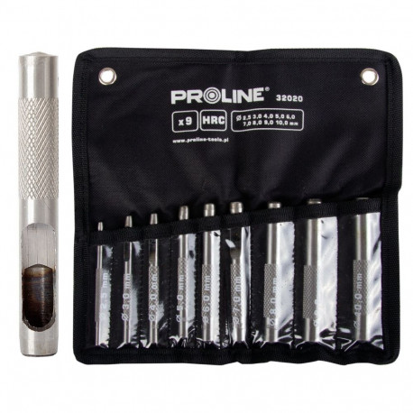 nahatöö läbistajate komplekt 9 tk 2.5–10.0mm hrc proline