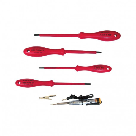 Wkrętaki zestaw samoch. kk27 ze wsk.nap. szt.5 karta 