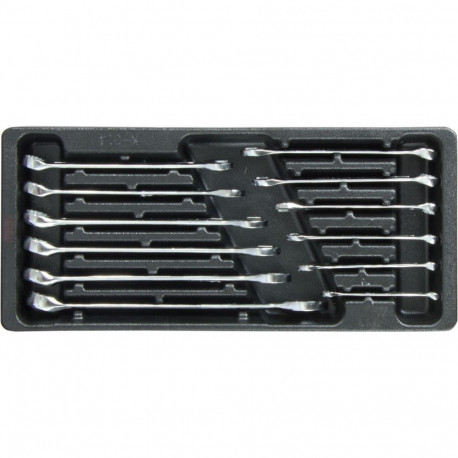 Tacka na klucze oczkowo płaskie 12szt. pusta