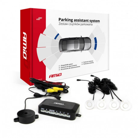 Zestaw czujników kaamera alla ja lcd ekraan valged 22mm amio-02991