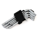 Klucze torx krótkie 125 mm 9 szt. tks amio-01040