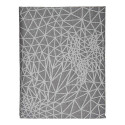 Скатерть Абстракция Серый Jacquard Белый (140 x 180 cm)