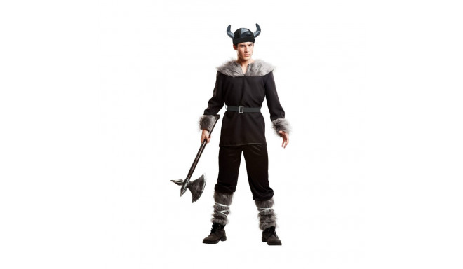 Costume for Adults My Other Me Male Viking Black Multicolour M/L