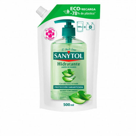 Hand Soap Sanytol Sanytol Recambio 500 ml Replacement Aloe Vera