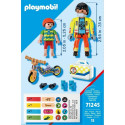 Playset Playmobil City Life - Paramedic with Patient 71245 15 Предметы