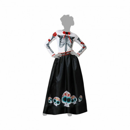 Costume Skeleton Mexican Multicolour - XL