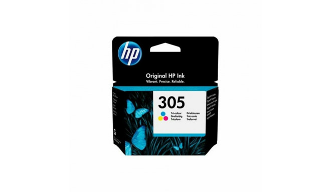 Ühilduv Tindikassett HP 305 Tsüaansinine/Fuksiinpunane/Kollane