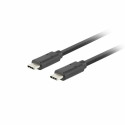 USB-C-kaabel Lanberg CA-CMCM-32CU-0005-BK Must 50 cm