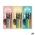Nugade Komplekt Quttin Samba 3 Tükid, osad 19,5 x 2 x 1 cm (12 Ühikut) Nugade Komplekt Quttin Samba 3 Tükid, osad 19,5 x 2 x 1 cm (12 Ühikut)