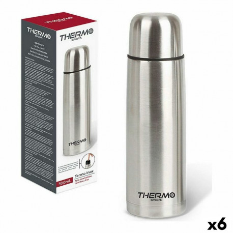 Toidutermos ThermoSport Roostevaba teras 500 ml 6,8 x 24,5 cm (6 Ühikut)