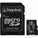 Mikro SD Atmiņas karte ar Adapteri Kingston Canvas Select Plus 64 GB