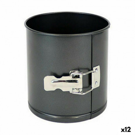 lahtikäiv tordivorm Quttin Süsinikteras Must 14 x 12 cm (12 Ühikut)
