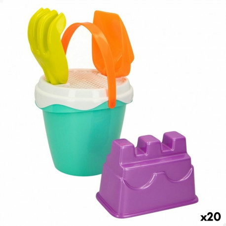Rannalelude komplekt Colorbaby Ø 14 cm (20 Ühikut)