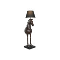 Grīdas lampa Home ESPRIT Melns Tumši brūns Sveķi 50 W 220 V 47 x 40 x 153 cm